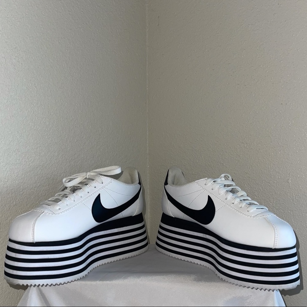 Comme des Garçons Nike Platform Cortez Sneakers